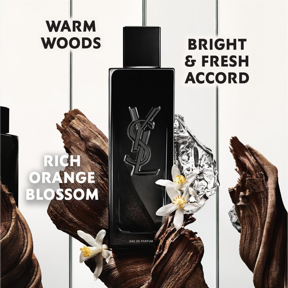 Authentic MYSLF Eau de Parfum with Fresh Accord & Warm Woods 100ML