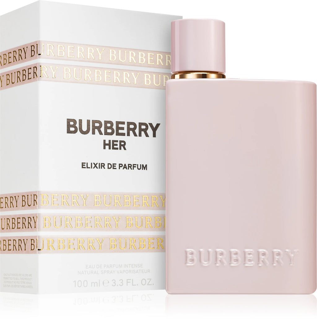 Authentic Burberry Her Elixir de Parfum with Dark Red Berries, Jasmine & Vanilla 100ML