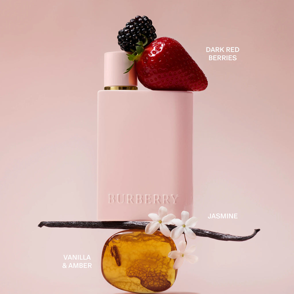 Authentic Burberry Her Elixir de Parfum with Dark Red Berries, Jasmine & Vanilla 100ML