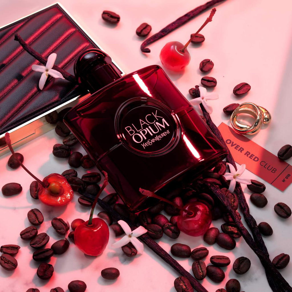 Authentic Black Opium Over Red Yves Saint Laurent für Frauen 90ML