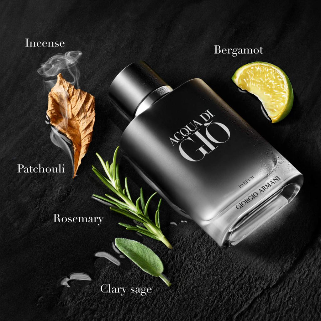 Authentic Armani Beauty  Acqua Di Gio Parfum with Bergamot & Rosemary 125ML