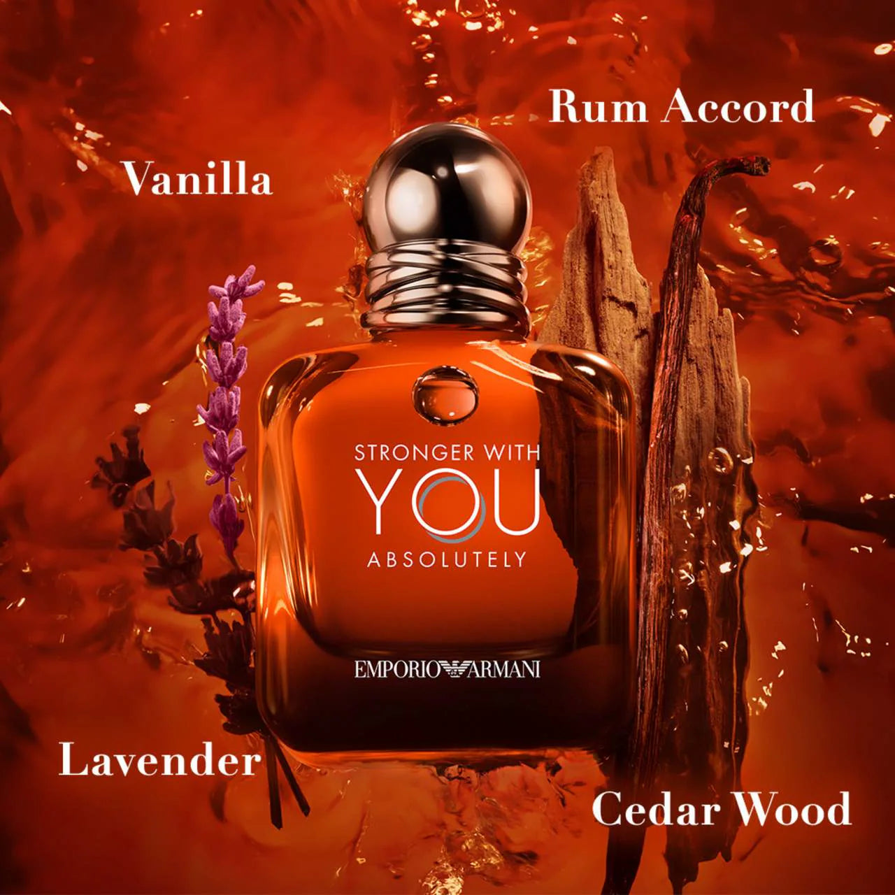 Authentic Stronger With You Absolutely Parfum with Rum & Cedarwood for Men 100ML